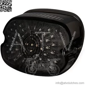Led Tail Light LED Brake Turn Signal Rear Light Low Profile Smoked Taillights Compatible with Harley Davidson Dyna Sportster 883 1200 Road King