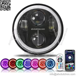 5-3/4 5.75 Inch RGBW LED Headlight Motorcycle Compatible with Sportster XL883 XL1200 Compatible with Dyna Low Rider Wide Glide Super Glide Compatible with Softail Springer Deuce Street 500/750,Halo 5-3/4 5.75 Inch LED Headlight Motorcycle Compatible with Sportster XL883 XL1200 Compatible with Dyna Low Rider Wide Glide Super Glide Compatible with Softail Springer Deuce Street 500/750,5" Extended Saddlebags 6X9" Speaker Lids Rear Fender Fit For Harley Touring Road King Electra Glide Street Glide Road Glide Ultra 2009-2013,Docking Hardware Covers Kit Magnet Cover Kit Compatible for 2009-2021 Harley Touring Street Glide, Road Glide, Road King, Electra Glide (Black,HFP-382-HD2T Fuel Pump with Strainer and Tank Seal Replacement for Harley-Davidson Sportster XL1200 Custom/Limited/Low/Nightster/Roadster/Superlow Seventy Two/Forty Eight XL 50 (2007-2016)