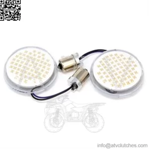 Letric Lighting Co. Deluxe Rear Bullet Style LED Inserts For Harley