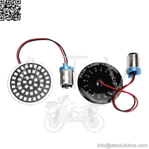 Cyron Wide View LED Rear Bullet Turn Signal Inserts For Harley