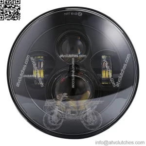 Rivco LED 5 3/4" Headlight For Harley