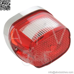 Drag Specialties Square Back Taillight Assembly For Harley