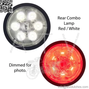 AR77324 12-volt LED Rear Combo Lamp, Red/White -Fits John Deere Tractor