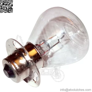 12-volt Bulb w/ Ring, Single Contact-Fits John Deere Tractor A B D