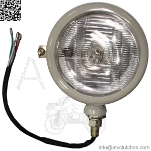 1100-6000 12V Gray Head Light Assembly Fits Ford 2N 8N 9N 600 800 NAA - Left Han