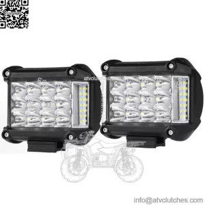 4" Side Shooter Pods LED Work Light Bar for Can-am Polaris RZR ATV UTV  (For: More than one vehicle)