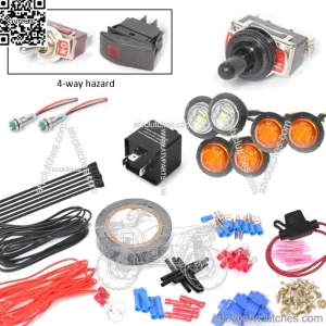 Mule Pro FXT Turn Signal LED Light Kit Street Legal Lights Kawasaki EPS Camo LED