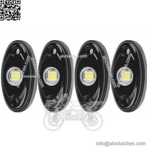 4X LED Rock Lights SMD Underbody Light For Jeep Offroad Truck Waterproof White (For: More than one vehicle)