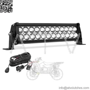 14inch 168W LED Light Bar Fog Lamp For ATV Yamaha Polaris RZR UTV SXS Golf Cart (For: More than one vehicle)