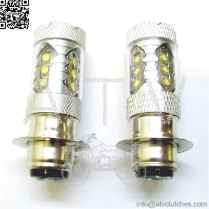 For Kawasaki KAF950 Mule 3010 Super White LED 80W Headlights 2004 2007 2008 2009