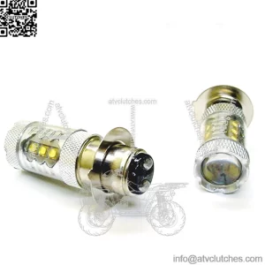 Fits Kawasaki Super White LED 80W Headlights Bulbs ATV 03 04 07 KAF620 Mule 3010