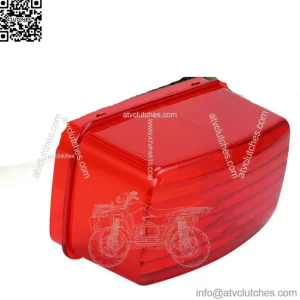 Red Tail Light Taillight Lens For Yamaha Big Bear 400 YFM400 2002 2003 2004-2012