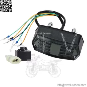 Universal Motorcycle LED Turn Signals Brake Stop Tail Light Bobber ATV Dirt Bike
