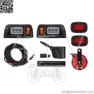 For Club Car DS Golf Cart Light Kit W/ Headlight Tail Lights Turn Signal 1993+