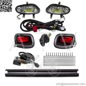 Full LED Deluxe Light Kit for Freedom EZGO TXT Valor 2014 & UP Gas Electric