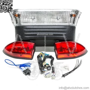 Electric Basic Light Kit For Club Car Precedent Mid 2008 & UP w/ LED Taillights