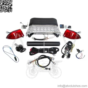 LED Light Kit Fits Electric Club Car Gas Precedent GTW Mid 2008-Up Golf Carts