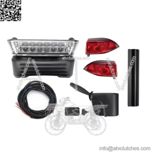 Golf Cart Deluxe LED Headlight & Tail Light Kit for Club Car Precedent 2004+