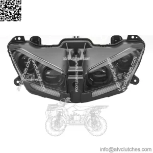 Motorcycle Front Headlight Assembly Head Light Lamp for Yamaha MT09 FZ09 2017-20