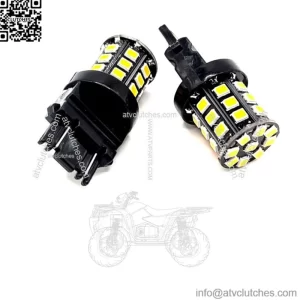 2 LED taillight bulbs for Deere X754 X758, CS CX XUV 825i Gator amber rear bulb