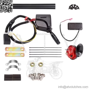 9Pin Golf Cart LED Light Upgrade Kit W/ Turn Signal Horn Brake Hazard Switch 12V