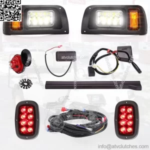 Golf Cart LED Light Kit for 93+ Club Car DS 12V Turn Signals Brake Legal Street
