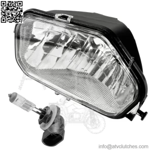 Front Left Headlight w/Bulb for Polaris Sportsman 1000 XP High Lifter 2016-2020 (For: Polaris)