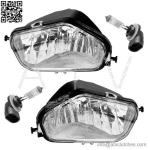 Front Left Right Headlight w/Bulb for Polaris Sportsman 1000 XP 2015 16 2020-22 (For: Polaris)