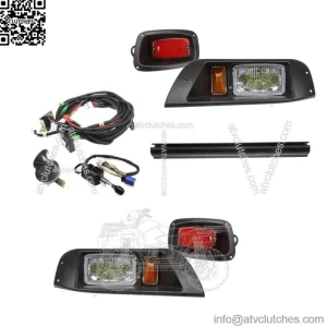 EZ-GO TXT Pre-13 GOLF CART LED DELUXE LIGHT KIT Headlights Taillight Turn Signal