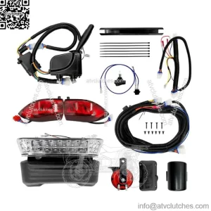 GOLF CART LED DELUXE All LED LIGHT KIT W/ TURN SIGNALS FOR CLUBCAR PRECEDENT 04