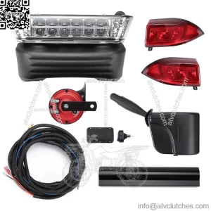 Golf Cart Deluxe LED Light Kit For Precedent Club Car w/ Turn Signals Brake 12V