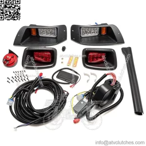 Deluxe LED Light Kit EZGO TXT 14+ Turn Signals Brake Light Horn Street Legal