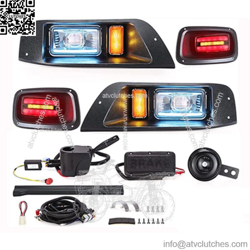 EZ-GO TXT 1996+ GOLF CART LED DELUXE LIGHT KIT Headlights Taillights Turn Signal