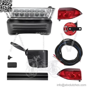 Club Car Precedent W/ Turn Signals Brake 12v Golf Cart Led Deluxe Light Kit Fit