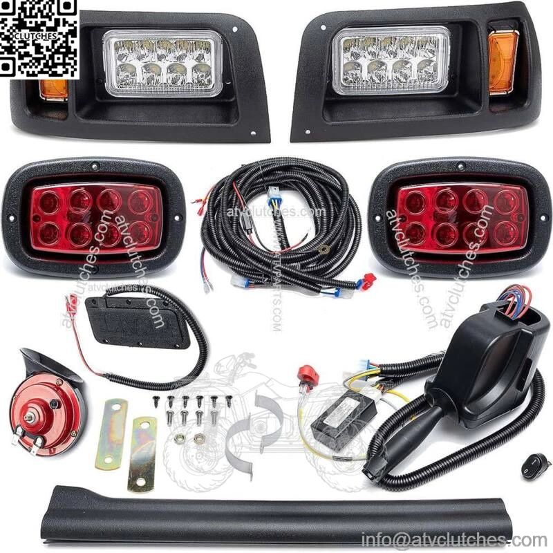 Golf Cart LED Light Kits for Club Car DS Gas & Electric Carts with Turn Signal