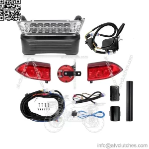 GOLF CART LED DELUXE All LED LIGHT KIT FOR CLUB CAR PRECEDENT W/ TURN SIGNALS 04