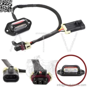 Rear LED License Plate Light Kit For Can-AM Maverick X3 2017-2022 Plug and Play