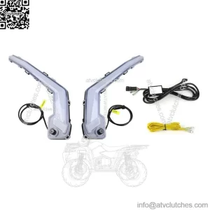 UTV LED Signature Light Turn Signal RGB Control For Can Am Maverick X3 2017 2018