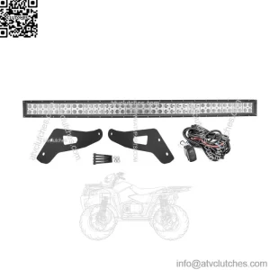 For 2017- 2023 Can Am Maverick X3 Max 52" LED Light Bar Roof Brackets Kit