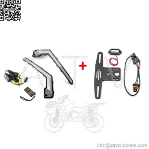 For 17+ Can Am Maverick X3 RGB Front Turn Signal Light+License PlateLight