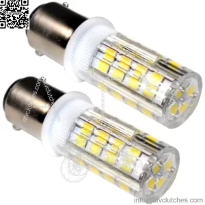 2-Pack Sewing Machine LED Light Bulb Compatible with Husqvarna Viking 90 95 100 105 120 150 230 250 310 315 320 630 1020 1030 4100 4300 5610 5710 6030 6170 6230