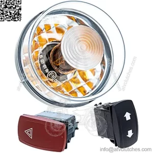 John Deere BUC10608 Turn Signal Light Kit HPX615E HPX815E XUV825E XUV865R Gator