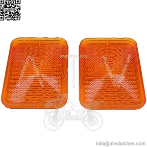 2PCS Amber Lens RE70020 Compatible for John Deere Tractors 210K 210LE 1023E 1026R 1600 2210 2320 3120 4100 4200 4500 4600 4700 5200 5400 5500