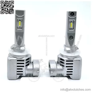 2 Ultra Bright LED headlight bulbs for Deere X595, X710, X730, X734 X738 Tractor (For: John Deere Gator HPX HPX815E)