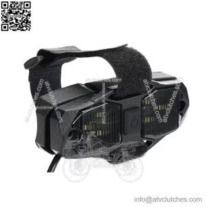 White UTV LED Interior Dome Light Universal Roll Bar Mount LED Light For Polaris (For: John Deere Gator HPX HPX815E)