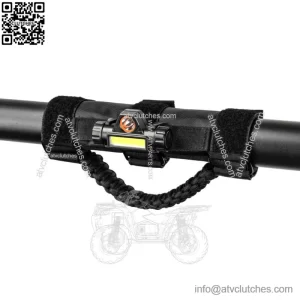 1.75"-2" Roll Bar Grab Handles w/LED Dome Light for Honda Yamaha Kawasaki Teryx (For: John Deere Gator HPX HPX815E)
