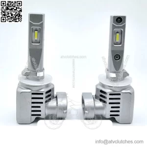 2 UltraLED headlight bulbs for John Deere Tractor 9770STS pn AXE16948 GatorA (For: John Deere Gator HPX HPX815E)