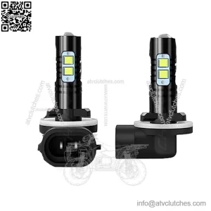 Compatible with John Deere Tractor Riding Mower Gator Bulbs R136239 AXE16948 AM118013, 881 889 862 886 894 896 898 Bulbs, 6000K White Super Bright, Plug and Play, Pack of 2