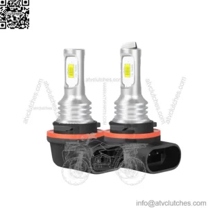 For Polaris Ranger 400 500 570 Xenon White 6000K LED Headlight Hi-Low Beam Bulbs