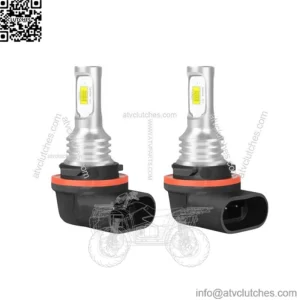 For Polaris Ranger 400 500 570 White 881 LED Headlight High/Low Beam Bulbs